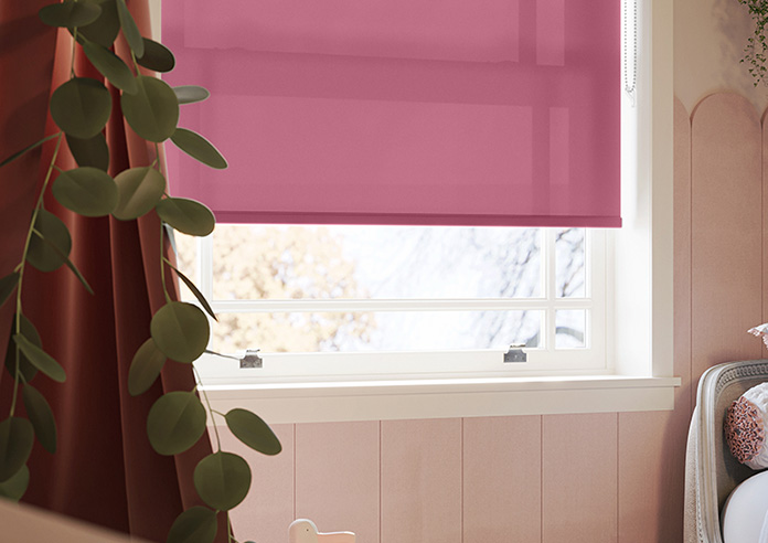 Roma, Hot Pink - Roller Blind - Image 5